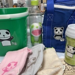 生茶パンダグッズ　いろいろあります。