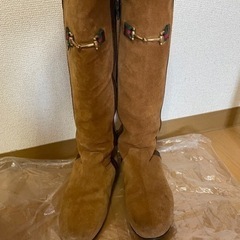 ★スエードのロングブーツ★