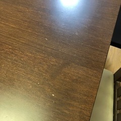 伸縮型　ダイニングテーブルセット　（椅子3脚）の画像