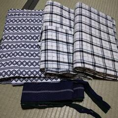 浴衣3枚　寝間着
