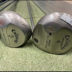 キャロウェイ　カバー付き　３番　４番　4本セット