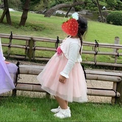 キッズ　ドレス　女の子　結婚式　80  90の画像