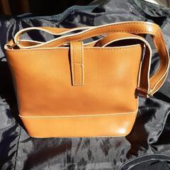 新品　ブラウンショルダーバッグの画像