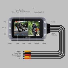 バイクドライブレコーダーGPS　WiFi　64G TF Card付きの画像