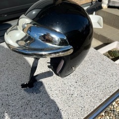 ヘルメット‼️メッキツバ付き‼️旧車