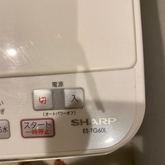 SHARP洗濯機※11月20日まで無料の画像