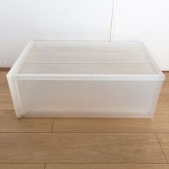 [0円] 予約中・無印良品　衣装ケース　引出式 大 2個