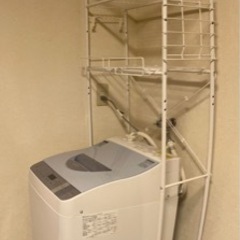 洗濯機ラックの画像