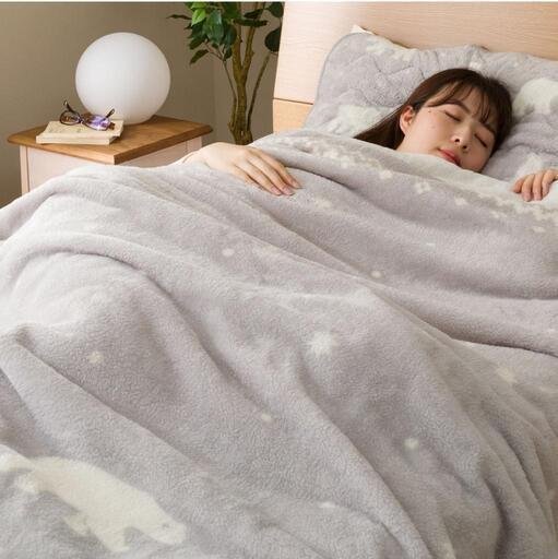 ニトリ　NITORI　毛布　未使用　シングル