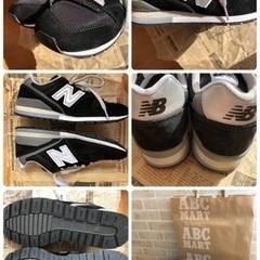 new balance CM996 23.5黒の画像