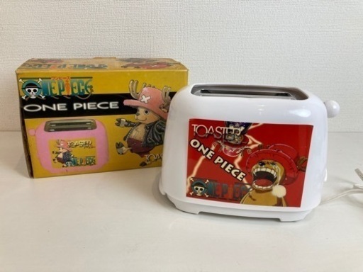 レアな商品！ワンピース チョッパー アールデコトースター ホワイト 箱付き