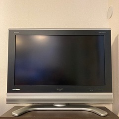 決まりました。AQUOS 32型TV リモコン、テレビケーブルあ...