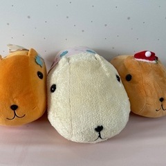 ふわふわ、モフモフ☆カピバラさんのぬいぐるみ