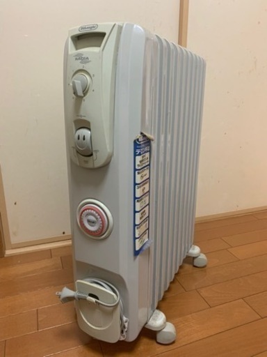 デロンギ　1500w オイルヒーター