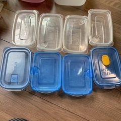 タッパー　10点　塩コショウケース4点の画像