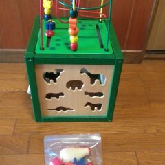 木のおもちゃ知育玩具の画像