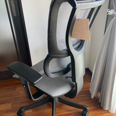 【美品】Ergohuman smart（エルゴヒューマン スマート）/ アームレスト付 / ホワイトの画像