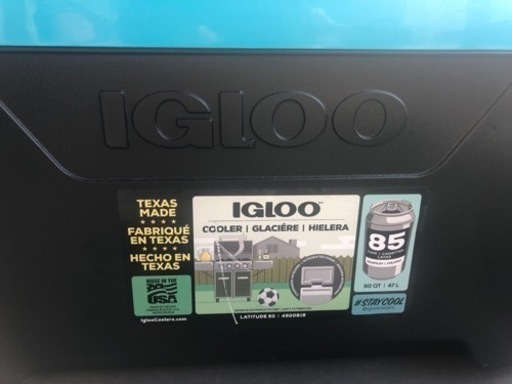 美品　igloo 50QT 47L クーラーボックス　イグルー