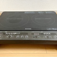 2口IHコンロ・専用台（取引時期12月下旬）（取引者決まりました）