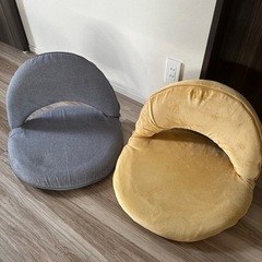座椅子　2点　の画像