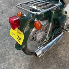 HONDA スーパーカブ50 国産カブ走行17500kmAA01 機関絶好調　原付　の画像