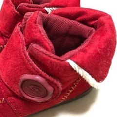 ムーンスター　ボアつきブーツ　14.5センチの画像