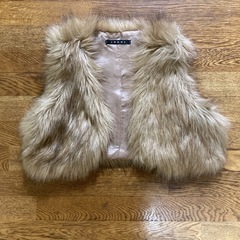 [未使用品] イング ファーボレロ フリー 茶