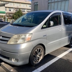 H16 アルファードハイブリッド　4WD 1ナンバー貨物登録　車...