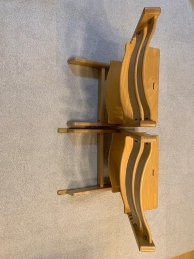 STOKKE ストッケ トリップトラップ チェアー　2台セット①+②