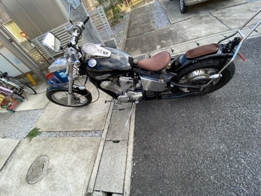 HONDA、スティード400、型式NC26、車検無し、メンテナンス済み、メーター走行距離4809km