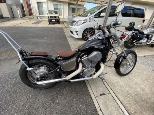 HONDA、スティード400、型式NC26、車検無し、メンテナンス済み、メーター走行距離4809km
