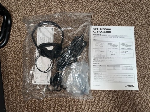 CASIO CT-X3000 電子キーボード　純正スタンド　付き