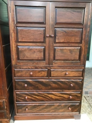 L44 廃盤品 最高峰 松本民芸家具 ミズメ桜 和箪笥 着物タンス チェスト 整理タンス 衣装タンス　　KGーNN－0041 30413