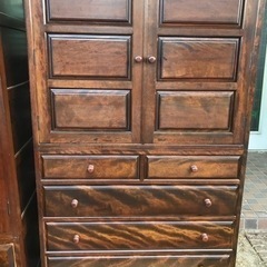 L44 廃盤品 最高峰 松本民芸家具 ミズメ桜 和箪笥 着物タンス チェスト 整理タンス 衣装タンス　　KGーNN－0041 30413
