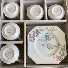 【新品　未使用 】Utsuwakan カップ　ソーサー　5脚セット　の画像