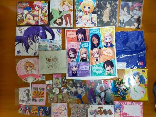 コレクション整理　アニメグッズなど
