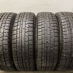 YOKOHAMA ice GUARD iG50 PLUS 165/55R15 15インチ スタッドレス 4本 2017年製 バリ溝 ウェイク キャスト タント等　(MTC179)クレジットカード QRコード決済可能
