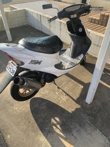 HONDAライブディオZX AF35（コルク半、チェーンロック、シートカバー付き）