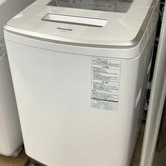 Panasonic/パナソニック 8kg 洗濯機 NA-JFA802S 2017年製【ユーズドユーズ名古屋天白店】 J1175