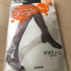 ✨美品✨デオドラントタイツ　グンゼ　ブーツに最適👍の画像