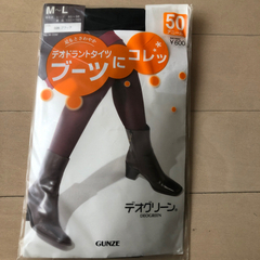 ✨美品✨デオドラントタイツ　グンゼ　ブーツに最適👍