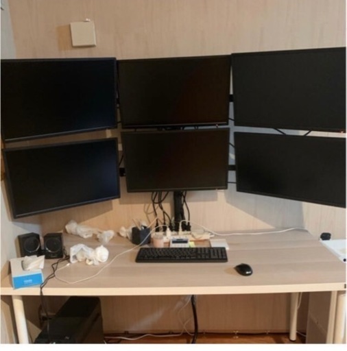 トレーディングパソコン　BTOパソコン　モニター6枚付き