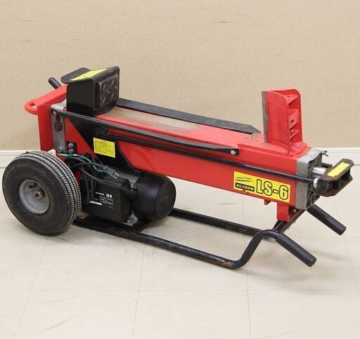 ナカトミ nakatomi 油圧式薪割機 LS-6 6トン 引取歓迎 (D4246hkawY)