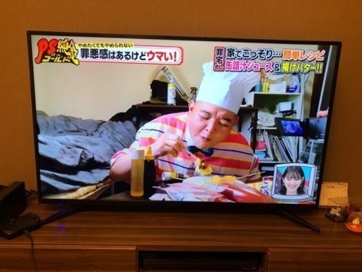 4k対応テレビ50インチ　4kチューナーセット