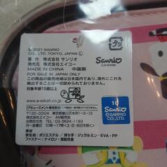 サンリオ   😼🐧🐶キャラクターズ  バスケット🧺ピンクの画像