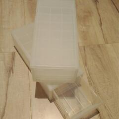 無印良品　収納ケース　小物用 半透明　2個の画像