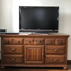 アンティーク調 　輸入家具　チェスト　テレビ台　 無料でお譲りします。の画像