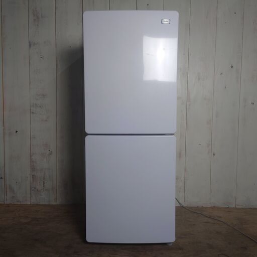 （3/11 Eラボ 取置 AS）2018年製 Haier 冷凍冷蔵庫 JR-NF148A ハイアー 148L 2ドア ホワイト 菊NS