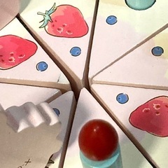 リラックマ 木製おままごとケーキ マザーガーデン風の画像