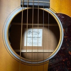 Martin Dreadnought Jr. sunburst マーティンドレッドノートジュニアの画像